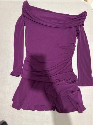 Vestido Morado Talla L