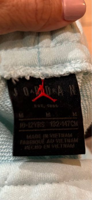 Pantaloni Jordan Nike Bambino Azzurri/Turchese