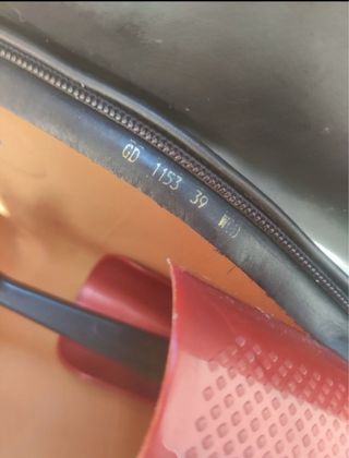 Botas de montar de cuero negro