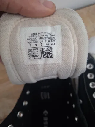 Converse Chuck Taylor All Star nere/bianche