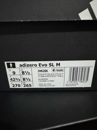 Zapatillas Adidas Adizero Evo SL