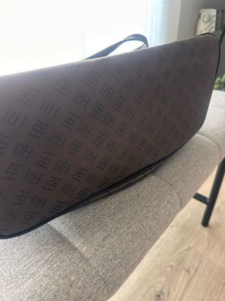 Bolso Pedro del Hierro Marrón y Dorado.