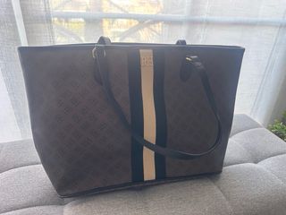 Bolso Pedro del Hierro Marrón y Dorado.