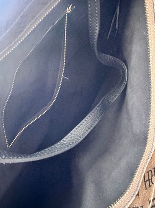 Bolso Pedro del Hierro Marrón y Dorado.