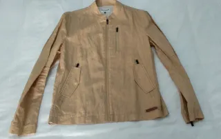 Chaqueta Beige y Marrón