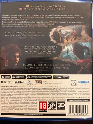 PS5 Videojuego Expedition 33