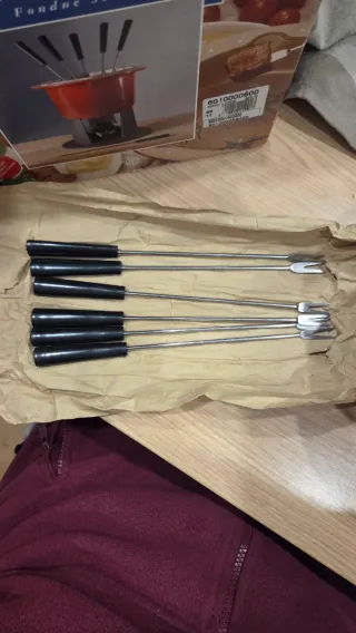 Juego Fondue Le Creuset Compacto