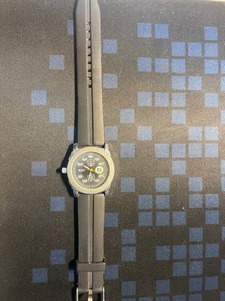 Reloj Flik Flak Negro y Plateado