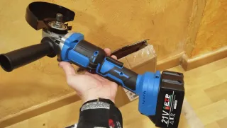 Radial 125mm 2 Baterías litio-ion 21V A ESTRENAR