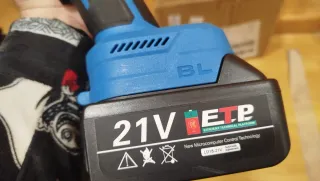 Radial 125mm 2 Baterías litio-ion 21V A ESTRENAR