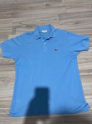 Polo Lacoste Azul Talla M