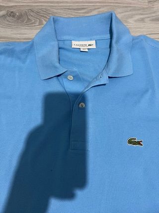 Polo Lacoste Azul Talla M
