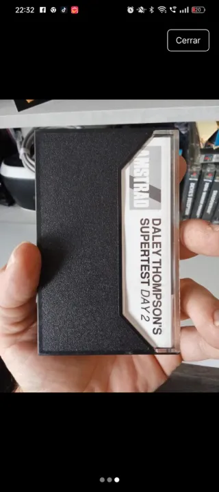 Videojuego Amstrad CPC Daley Thompson's Super Test