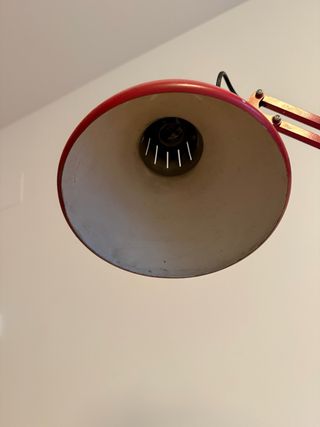 Flexo Fase Original 70,s Vintage Rojo