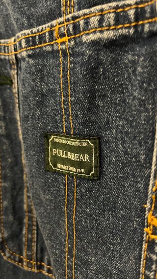 Peto vaquero Pull&Bear Talla S
