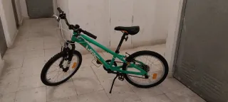 Bicicleta infantil verde WRF