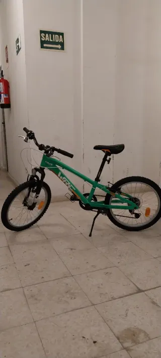 Bicicleta infantil verde WRF