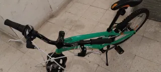 Bicicleta infantil verde WRF