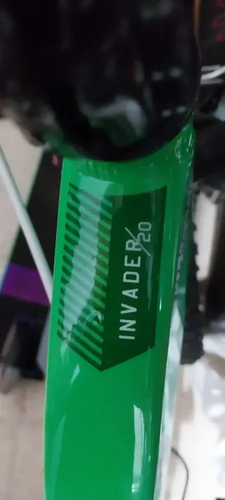 Bicicleta infantil verde WRF