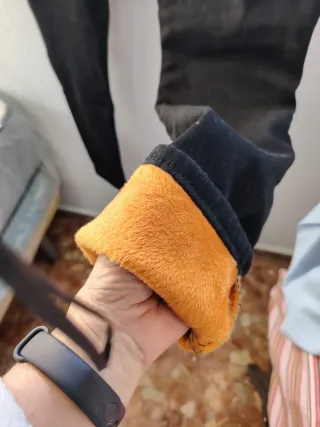 Pantalón vaquero térmico mujer invierno