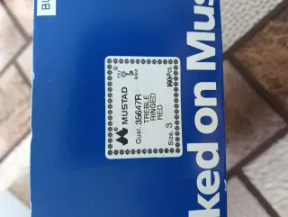 1000 Ancorette Mustad Rosse misura 3