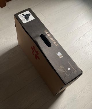 Patines en línea negros y rosas poco uso