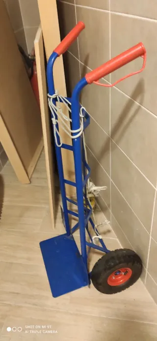 Carretilla sin ruedas