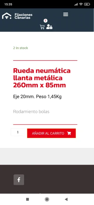 Carretilla sin ruedas