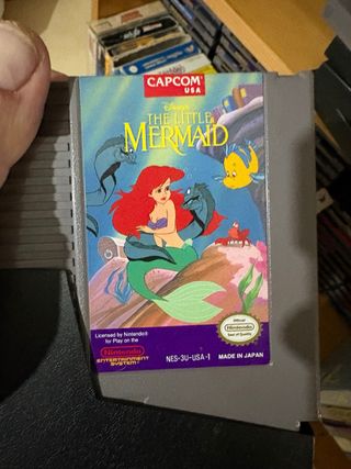 Juego NES Capcom The Little Mermaid