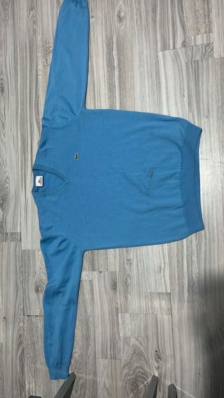 Jersey Lacoste Azul V-Neck