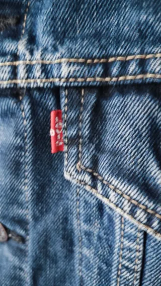 Cazadora Vaquera Levi's Talla L Vintage