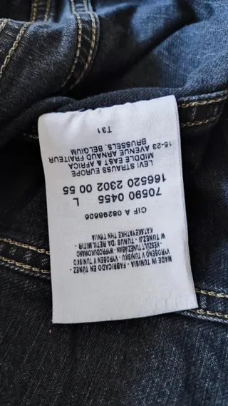 Cazadora Vaquera Levi's Talla L Vintage