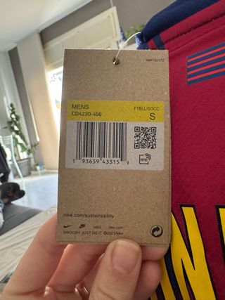 Equipación Barça Lamine Yamal 19 Talla S