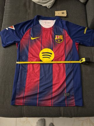 Equipación Barça Lamine Yamal 19 Talla S