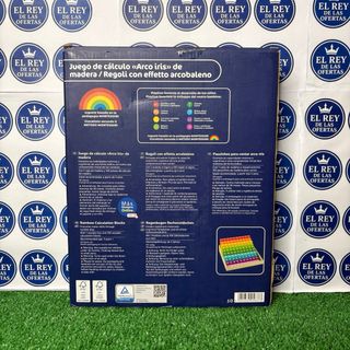 Lote 2 Juegos Madera Arcoíris Playtive