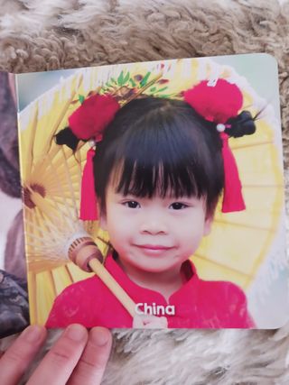 2 libros NIÑOS DEL MUNDO de fotografías - nuevos