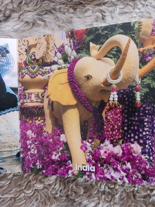 2 libros NIÑOS DEL MUNDO de fotografías - nuevos