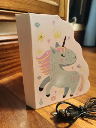 Lamparita unicornio quitamiedos USB