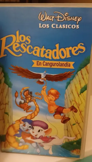 Pack 8 Cintas VHS Disney Clásicos Infantiles
