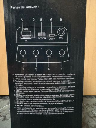 Altavoz Portátil RT Karaoke