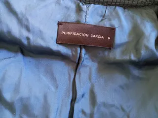 Chaqueta Purificación García de Plumón