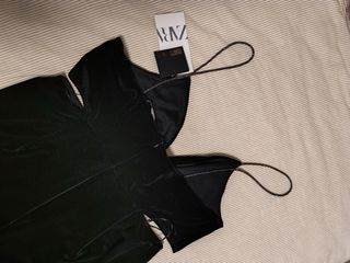 Mono Zara fiesta negro talla XL