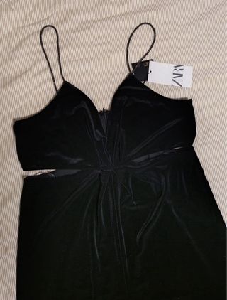 Mono Zara fiesta negro talla XL