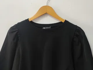 Jersey negro Zara mujer Talla M