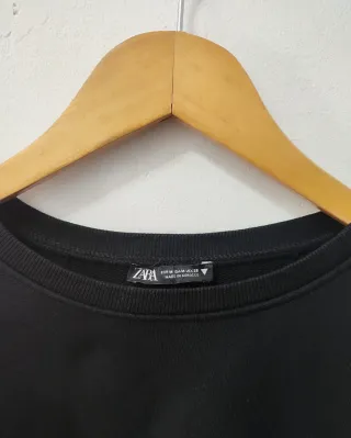 Jersey negro Zara mujer Talla M