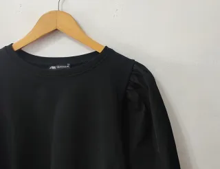 Jersey negro Zara mujer Talla M