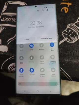 Samsung Note 20 Plus 5G 256GB Schermo Danneggiato, con scatola