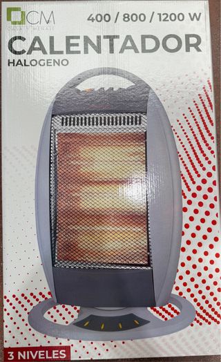 Calentador Halógeno CM 400/800/1200W
