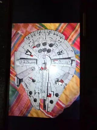 Collezione Rollinz Star Wars con Millennium Falcon