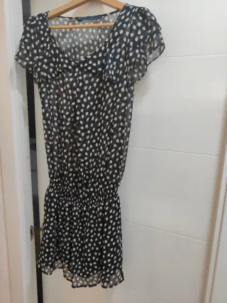Vestido Zara lunares talla M